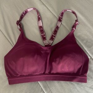 Pretty plum/burgandy color sports bra, Victoria sport 32c